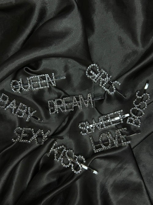 2 Pack Crystal Bobby Pin