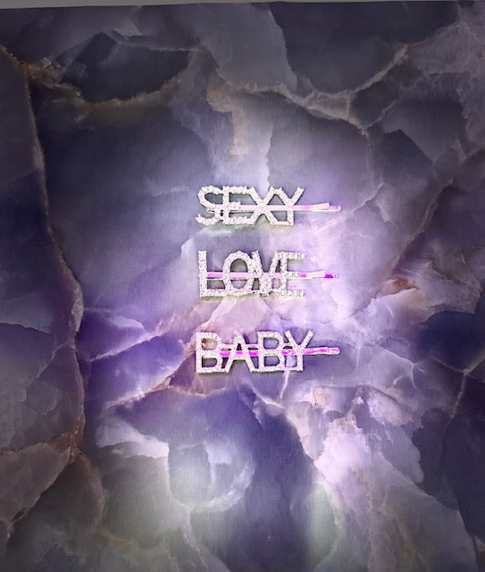 Crystal Bobby Pins 3 Pack