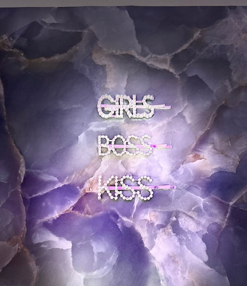 Crystal Bobby Pins 3 Pack